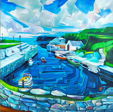 Load image into Gallery viewer, Ballintoy Harbour  Oil on Canvas