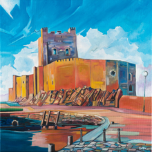 Load image into Gallery viewer, Carrickfergus Castle 15 x 15 cm
