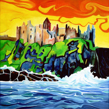 Load image into Gallery viewer, Dunluce Flame 40 X 40cm
