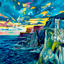 Load image into Gallery viewer, Rathlin Lighthouse 50 X 50 cm
