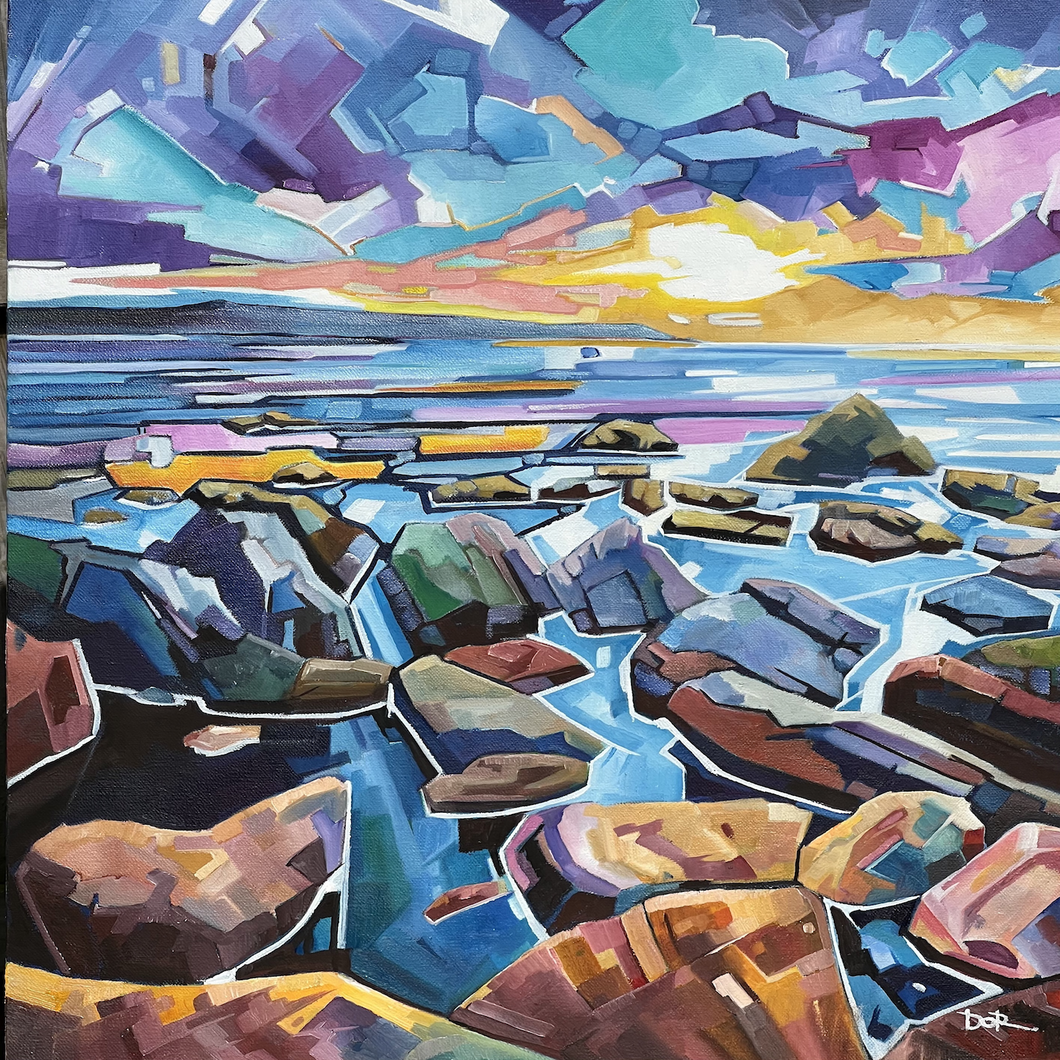 Rockshore Sunset Prints